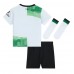 Liverpool Barnkläder Borta matchtröja till baby 2023-24 Kortärmad (+ Korta byxor) Billigt